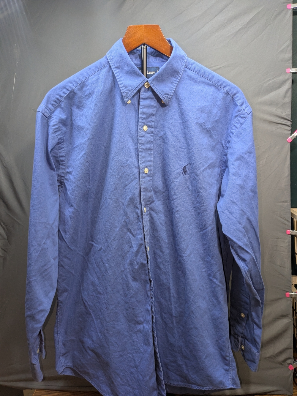 Ralph Lauren Men's Light Blue Blake Button-Down Dress Shirt